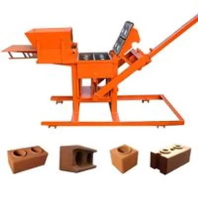 Heavy Duty Manual Clay Brick Making Machine, 300-400 Pieces/Day